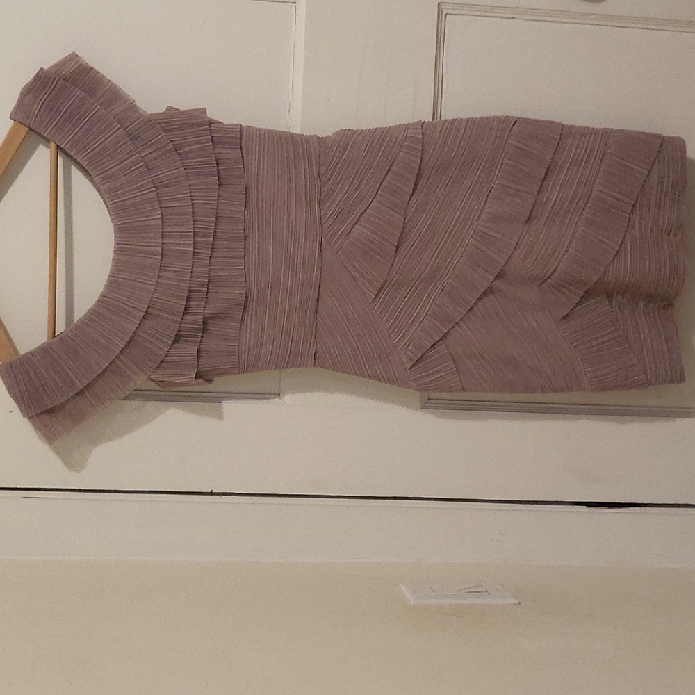 BCBG Max Azria crepe bandage-style dress